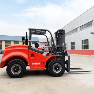Wholesale 4 Wheel 5000 Lbs Small Rough Terrain Forklift Automatic Transmission from china suppliers