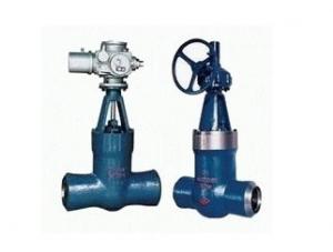 China High temperature, corrosion Z960Y Electric welding gate electric power station valve on sale