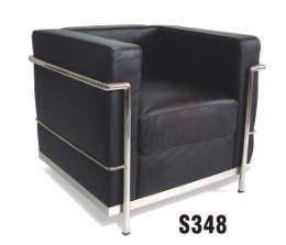 Wholesale modern home 1 unit sofa with chromed foot from china suppliers