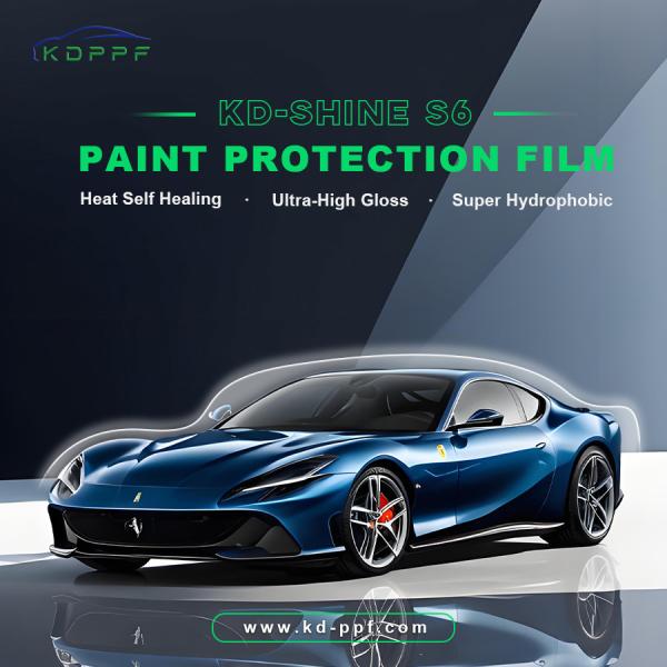 Anti Stain Gloss Paint Protection Film Self Healing Clear PPF Car Wrap Film for