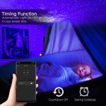 Colorful 450nm Smart Wifi Star Projector Square Shape with Music