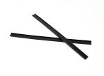 Black PVC Cover Rigid Clip Profiles ABS PP Extruiosn