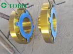 TOBO GOLD COLOR FLANGE A105 WN RF/ BL RF FLANGE COATING AS YOU CUSTOMIZED