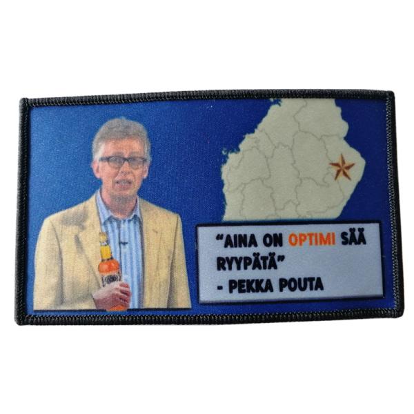 Twill Fabric Dye Sublimation Patch PMS Embroidered Iron on Heat Transfer