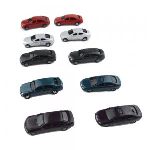 1:100 ABS plastic scale painted model car for model building materials