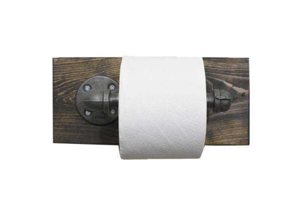 Quality Decorative Vintage Style Industrial Pipe Toilet Paper Holder Toilet Floor Flange for sale