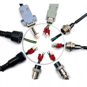 Wholesale 4 Pin 5M Robot Wiring Harness Aviation Plug Extension Cable 12V 24V from china suppliers