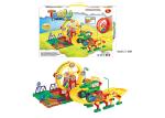 32 " Train Station Electric Play Toys For Children , DIY Assembly Blocks Track