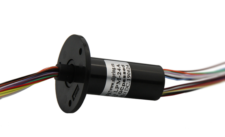 Capsule Industrial Slip Ring 24 Circuits 240VAC