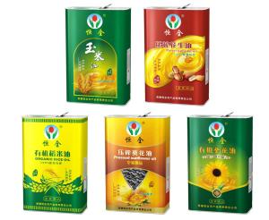 Wholesale Olive Oil Square Metal Tin Containers 5 Liter With Plastic Lids from china suppliers
