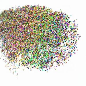 Wholesale Wedding Holographic Rainbow Effect Glitter Resin for Dot Ramadan Graduation School Valentine's Day Diwali Thanksgiving Father's Day from china suppliers