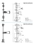 station transport vagon truck van door lock assembly