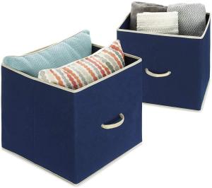 Wholesale Black 33H Foldable Cardboard Nonwoven Storage Box from china suppliers