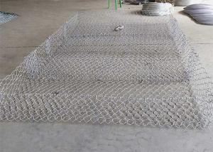China 100*120mm Mesh W1.5m Pvc Coated Wire Boxes For Stones on sale