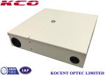 Two 2 Door Optical Fiber Distribution Box Wallmount / Polemount 48 Cores Fiber