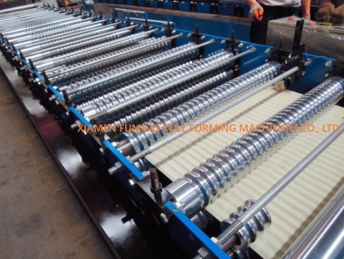 Automatic Corrugated Roll Forming Machine 5.5KW Corrugated Roll Former