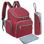 Multifunction Oxford Baby Diaper Bag Backpack With Changing Pad