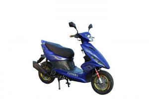 Wholesale GY6 Engine Gas Motor Scooter , Blue Plastic Body Gas Scooters For Adults from china suppliers