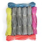 Fabric Tape Sew On Reflective Piping Edging Braid Trim For Safety Clothing