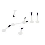Matched Nylon Brush And Cap 15ML 13/415 Empty Nail Polish Bottles