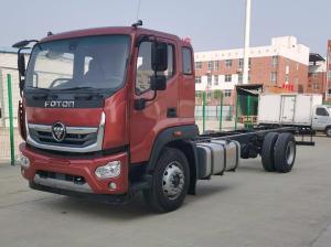 Wholesale 10 Ton Cargo Truck Chassis 4*2 Double Rear Tires Euro 3 Cummins Engine 5150 Wheelbase from china suppliers