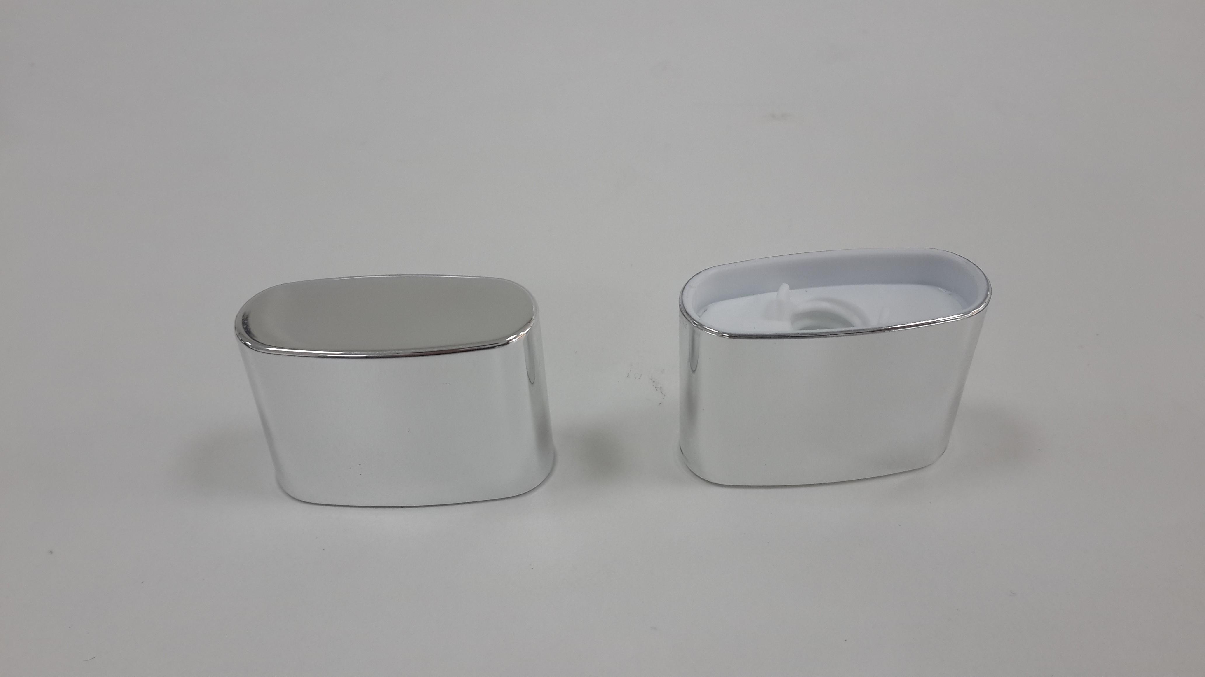 Dia 35*100mm Offset Glossy Coating Bb Cream Flat Oval Tube