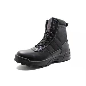 Wholesale High Top Desert Combat Boots Tactical Footwear for Hiking And Shock Absorption from china suppliers