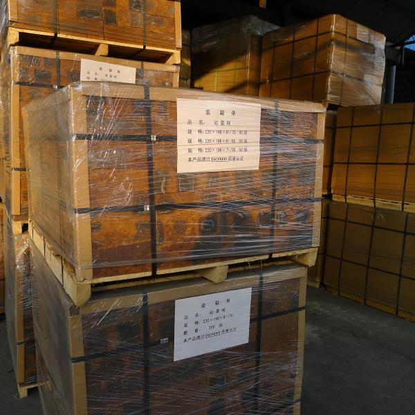 Refractory Material Alumina Silica Brick , Lightweight Insulating Boiler Fire