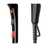 Ergonomic Handle Electric Hair Dryer with Noise Reduction Design and Large Metal