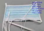 Dust Resistant Non Woven Fabric Mask , Hypoallergenic Earloop Mask For Adult