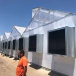 Automatic Light Deprivation Polycarbonate Greenhouse Temperature Humidity