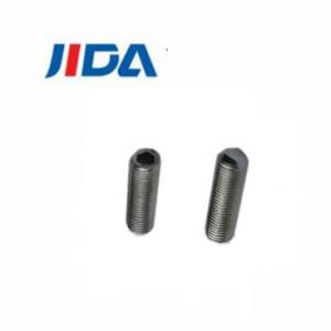 China JIDA Self Tapping Head Black Hex Socket Set Screws Steel Alloy M3x0.6 on sale