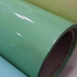 China Scratch Resistant High Gloss PVC Furniture Film 1260mm Thickness 0.1-0.5mm on sale