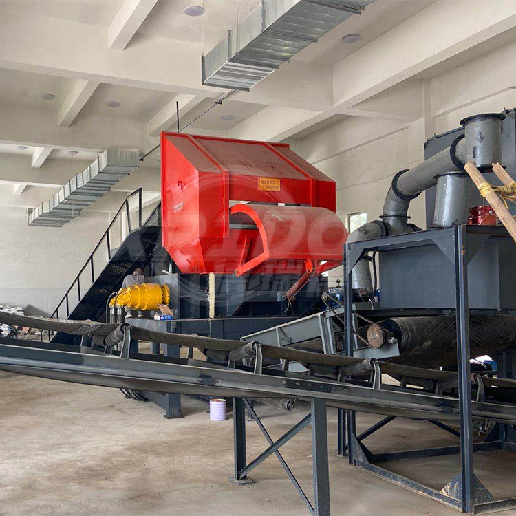 Stainless Steel Copper Metal Recycling Shredder Heavy Duty Metal Shredder Machine