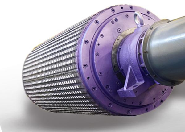 Permanent Magnet Direct Drive Belt Conveyor Roller Without Reducer Coupling Or