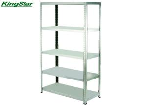 Wholesale All Purpose Metal Bolted Shelving Units 5 Shelf H180 X W90 X D40cm , Galvanized from china suppliers