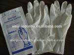 Powdered Free Sterile Latex Examination Gloves Allergy Resistance FDA / CE / ISO