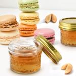 Wide Mouth Mini Caviar Glass Preserve Jars For Jam 100ml 40 Sets