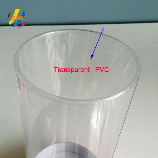 EMEI 90mm Diameter PVC Tube Packaging With Lid