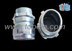 EMT Compression Connectors Steel - Zinc Die Cast For Metal Enclosures