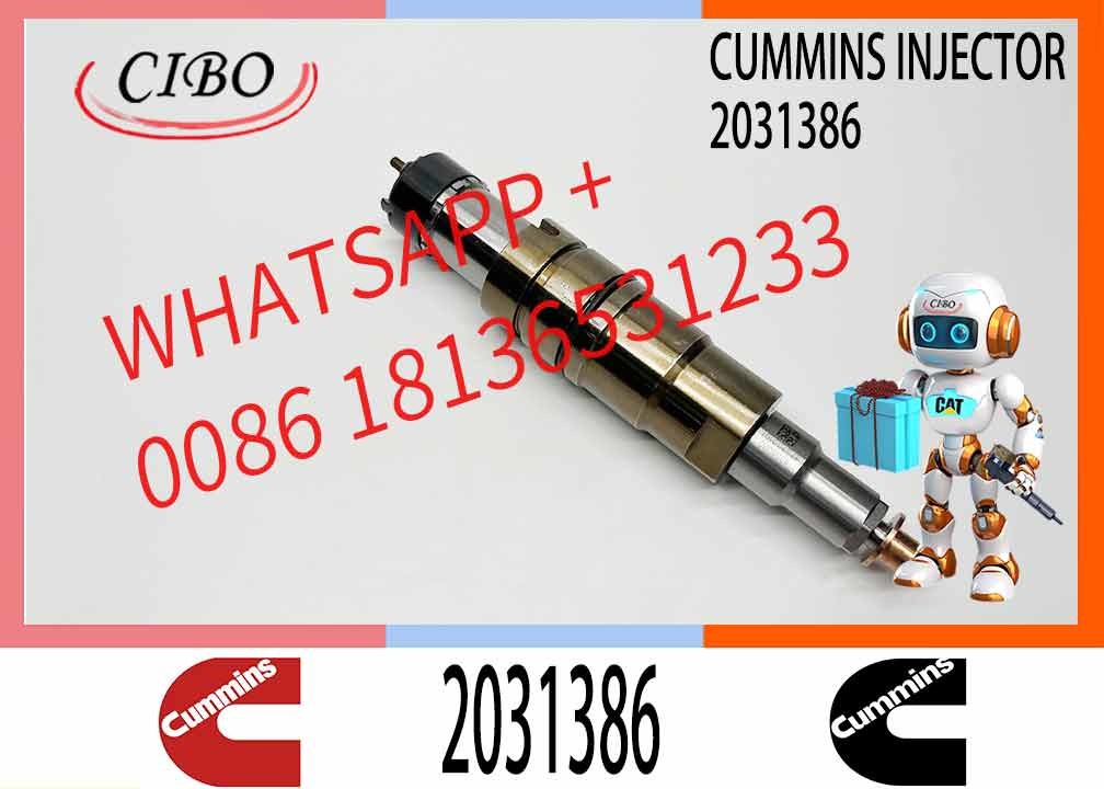 Common rail injector fuel injecto 2894920PX 2058444 2482244 2031386 for ISZ13 Excavator DC09 DC16 DC13