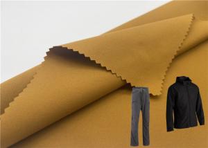 Wholesale Jacket Trousers Waterproof Breathable Outdoor Fabric Cloth By the Yard Water Repellent Elastic PFC Free from china suppliers