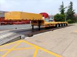 Customizable Steel Multi Axis CIMC Lowbed Semi-Trailer Truck Trailers