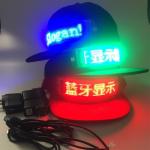 wholesale advertising LED gift rechargeable LED message cap for promotional LED