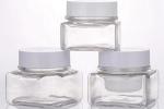 ODM Square Pet 50g 80g Cream Mask Empty Jar