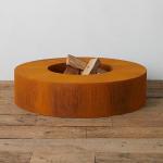 Distinctive Corten Steel Rusty Metal 2mm Thickness Heater Corten Steel Fire Pit
