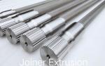 Twin Screw Involute Spline Extruder Shafts Model 120 For Pet Food Industry