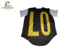 CMYK Polyester Fabricbaseball Button Up Shirt , Youth Full Button Baseball