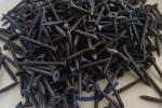 Black M8 M12 Carbon steel Flat head Philip sclotted tapping screws Class4. 8
