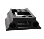 Black Delrin POM / Nylon Plastic Machining Parts PC PEEK PA6 PP ABS